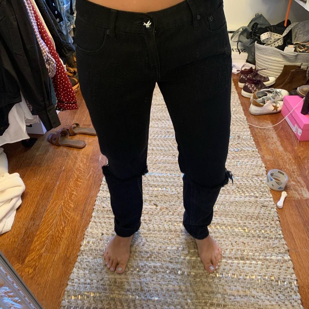 Oneteaspoon awesome baggie denim in dark charcoal